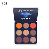 9 Colors Nude Shining Glitter Eyeshadow Palette Waterproof Smoky Eye Shadow Pallete Matt Powder Cosmetics