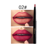 Professional Long Lasting Lip Liner Cosmetics Waterproof Pigment Sexy Red Purple Color Contour Matte Lips Pencil Makeup